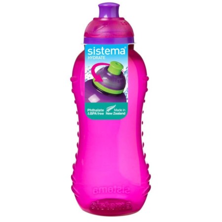 Water bottle Sistema, 330 ml, color mix-2