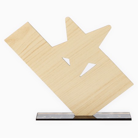 Stele "You are a star" 15.6 x 12.9 cm-2