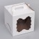 Confectionery packaging, 2 windows, 30 x 30 x 30 cm
