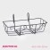 Flower stand balcony shares "Renaissance" 45.5 × 20 × 12 cm, black color