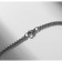 The pendant of the "dagger" in the sheath, the color is black silver, 70 cm