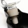 Walking figure curly, 500 ml, with a soft nose, black