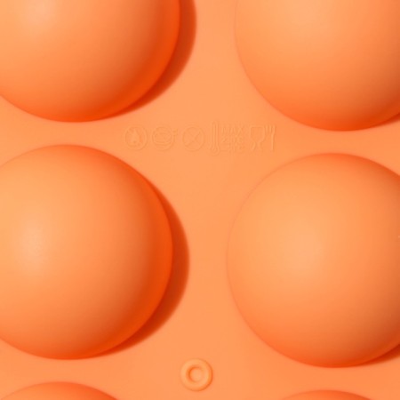 Form for the chups "Chupik", silicone 19.5 × 11.7 × 3.5 cm, 8 cells, 2 parts, with sticks, color mix-5