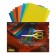 Cardboard of color two -way A3, 10 sheets, 10 colors "28", block 190 g/m²