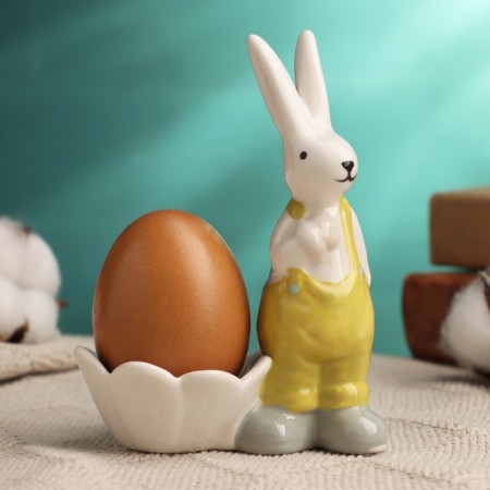 Standing for the egg "Rabbit" 8x6x12cm, mix