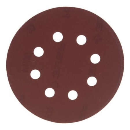 Circle of abrasive grinding bison 35562-125-600, perforated, P600, 125 mm, 5 pcs.-1