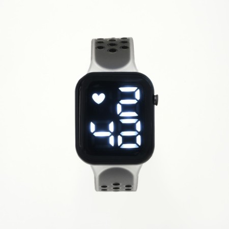 Watch is electronic, L-24 cm, black