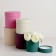Set of round boxes 5 in 1 "mix", 20 x 20 - 13.5 x 13.5 cm,