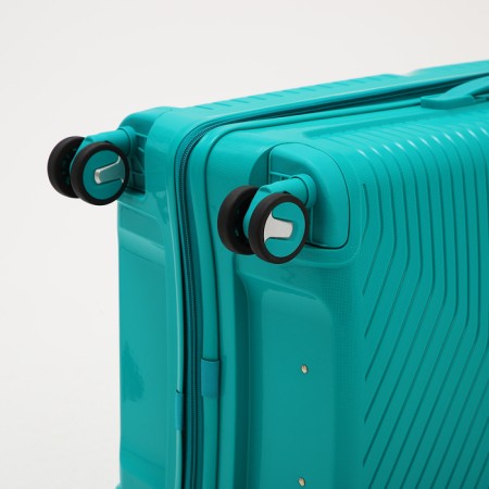 Big suitcase 28 ", a lightning department, code castle, 4 wheels, turquoise color-6