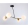 Suspended Ambrella Light, Modern, TR2544, 4HE27, Black Color, Bronze
