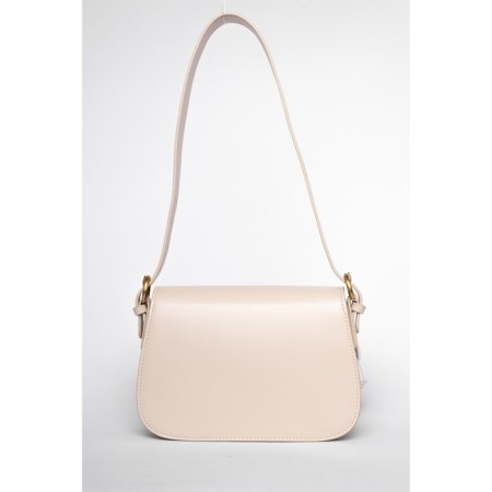 Bag Cross-Body Women's, genuine leather, Ludor milk, 23x8x16 cm-1