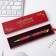 Pen in the case "beloved teacher", metal, blue paste, 1.0 mm