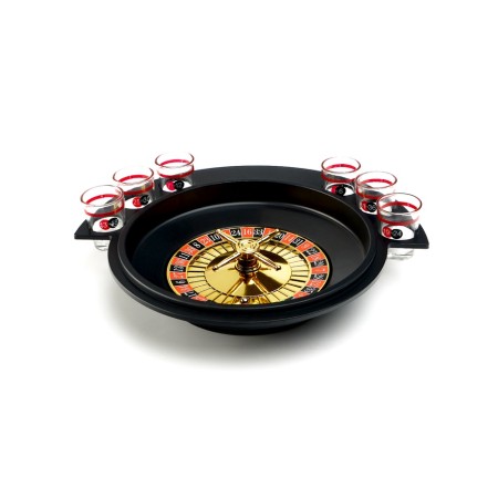 Alcohol game for the company "Drunk roulette" D-30 cm, 6 piles-2