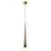 Suspendor "Celna" LED 5W 4000k gold 4x4x33.5-133.5cm
