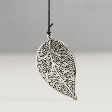 Wind music metal, tree "Listopad" 5 tubes 60x9x9 cm-3