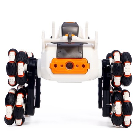 Robot-plug "Lunar researcher", radio control, all-wheel drive, light, sound, smoke-5