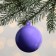 Christmas tree toy-chart "Fairytale New Year", D = 6 cm