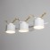 Sconces "Sokhat" 3he27 40w white with gold 60x15x22cm