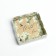 Cookie box, confectionery packaging with PVC lid, "bee", 10.5 x 10.5 x 3 cm
