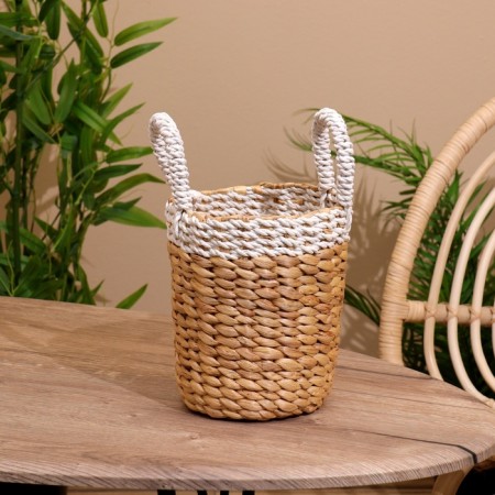 Wicker basket 18x18x25 cm