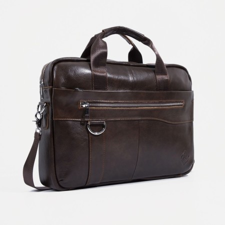 Male bag, Fidelio Largo, brown color-1
