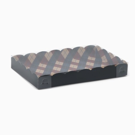 Box for confectionery products with PVC "Best Man", 22 × 15 × 3 cm-2
