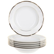Deep Tulip plate, decor 