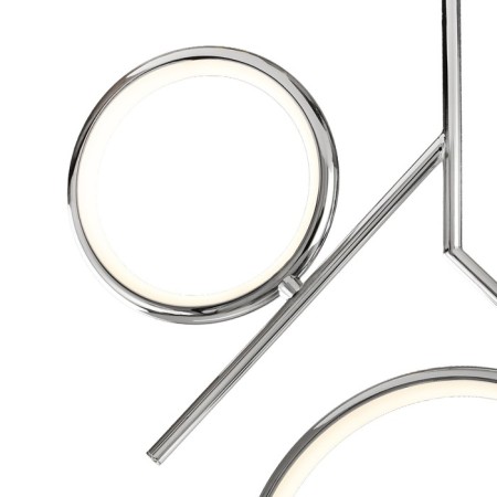 Ceiling chandelier Mantra Olimpia, LED, 2250LM, 3000K, 530x170x650 mm, chromium color-2