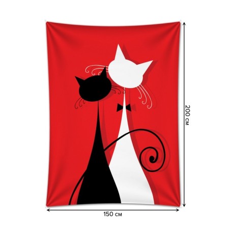 Decorative panel with photo printing "Fit date", vertical, size 150x200 cm-1