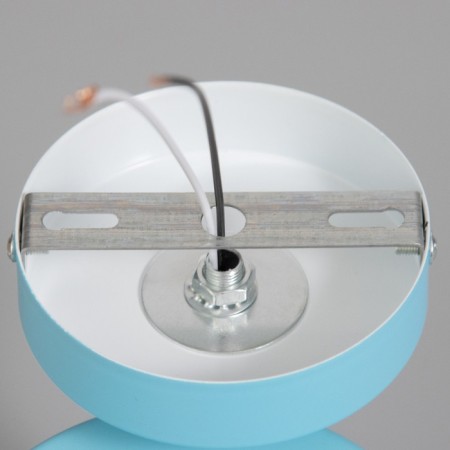 Bra "Svein" E27 40W blue 13x24x14 cm-7