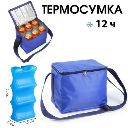 Thermal Summer for beer, 17 x 22 x 18.5 cm, with a cold battery