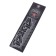 Schildik Metalloplastics SW 4x4 Black, Stick, 130*32 mm, SNO.93 Black
