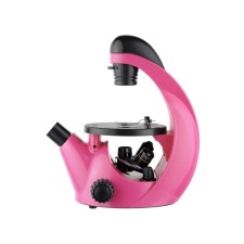 Microscope School Eureka 40x-320x inverted, fuchsia color
