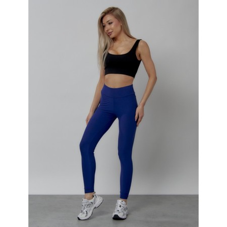 Lingins for fitness women, size 48-52, blue color-2