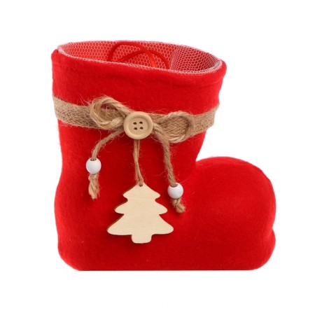 Candy "boot" color red-2
