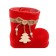 Candy "boot" color red