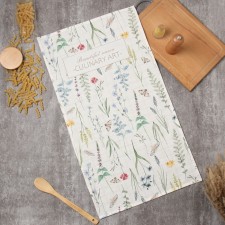 Ethel towel Wild Flowers 40x73 cm, 100% HL, sarzha 190 g/m2