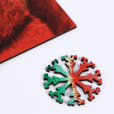 Фигурный пазл «Белочка»-12