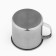 Magic mug "Maili", 570 ml, d = 9.5 cm, chrome color