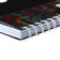 Notepad on the crest A6, 100 sheets, line, plastic cover, with graffiti dividers, mix