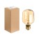 Incandescent lamp Vintage "Hammer", 40 W, E27, 230 V, 120x60 mm, warm white