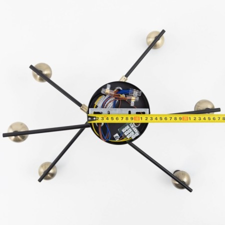 Ceiling chandelier "Henri" E14 6x60 watts-17