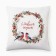 New Year. Decorative pillowcase "Ethel" bullfinch 40x40 ± 4 cm, 100% cotton