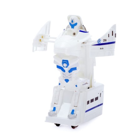 Robot railway, works from batteries, light and sound-2