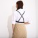 Partois on buckles, black color