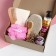Set Gift Ethel towel 30x60 cm and accessories (7 items)
