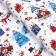 Glossy packaging paper "Winter", 70 x 100 cm, 1 sheet