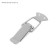 Castle Castle on the box Z04, 7.5 cm, stainless steel, without eye, 4 pcs TMP