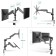 Black Black Black 130 Black 13 "-32" Max. 16kg Table Turn and Slop V 102950