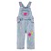 Denim jumpsuit for the girl PlayTode, height 80 cm